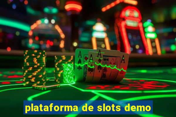 plataforma de slots demo