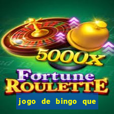 jogo de bingo que ganha dinheiro no pix