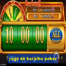 jogo de baralho poker