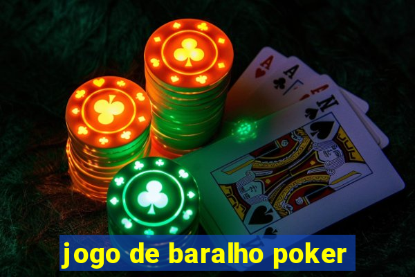 jogo de baralho poker