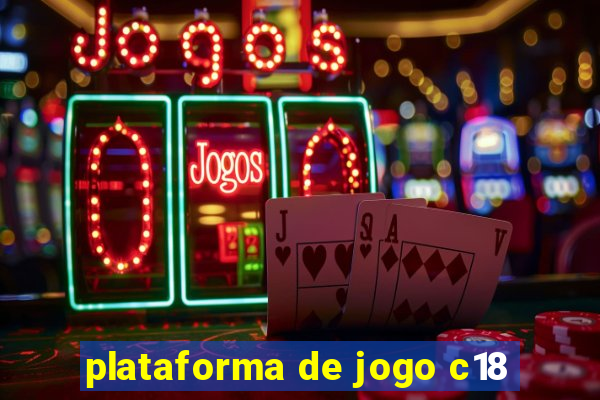 plataforma de jogo c18