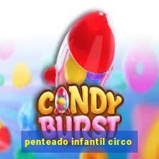 penteado infantil circo