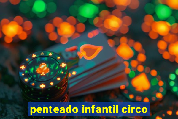 penteado infantil circo