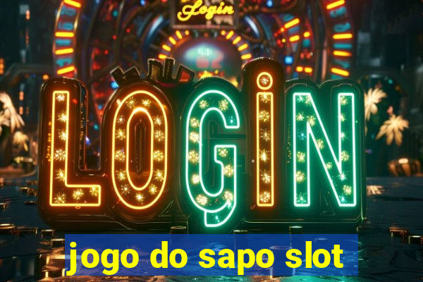 jogo do sapo slot