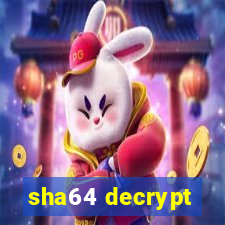 sha64 decrypt