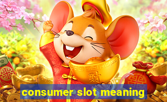 consumer slot meaning