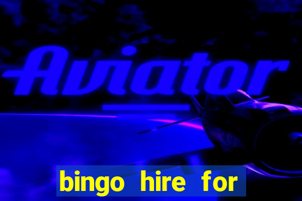 bingo hire for parties birmingham