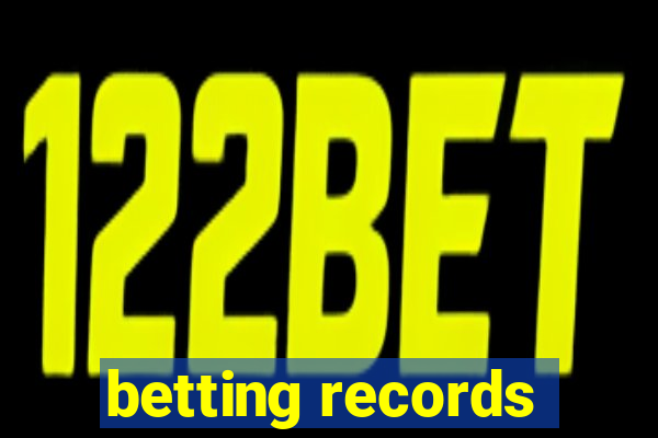 betting records