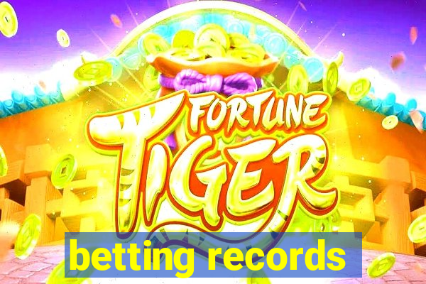 betting records