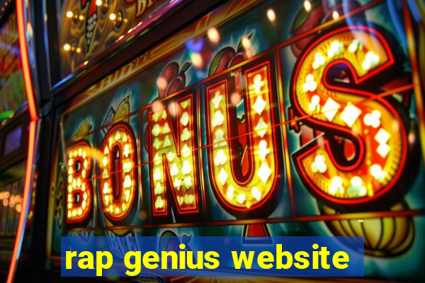 rap genius website