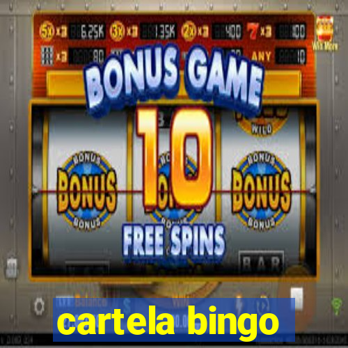 cartela bingo