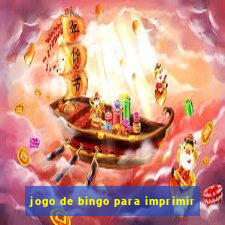 jogo de bingo para imprimir