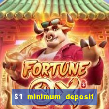 $1 minimum deposit casino australia