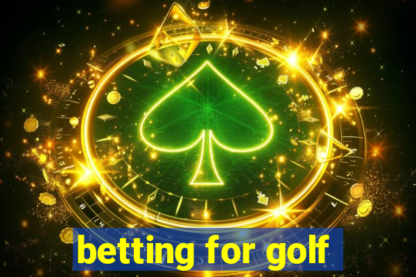 betting for golf