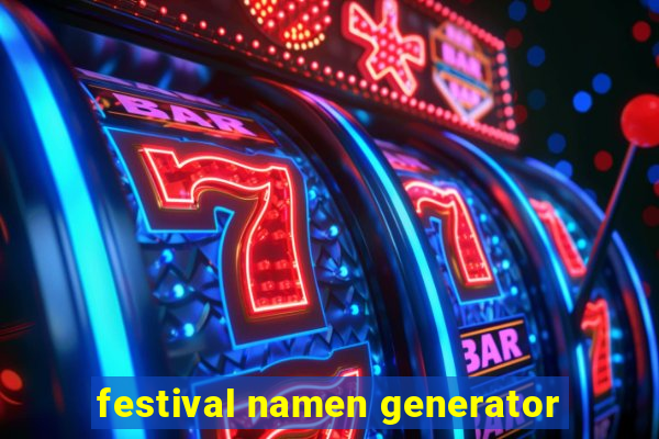 festival namen generator