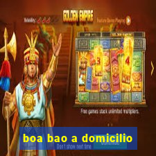 boa bao a domicilio