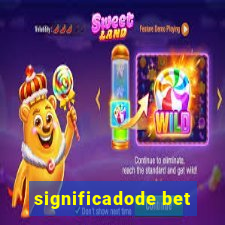 significadode bet