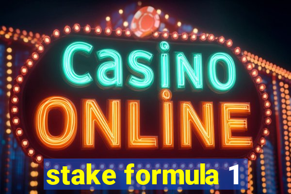 stake formula 1