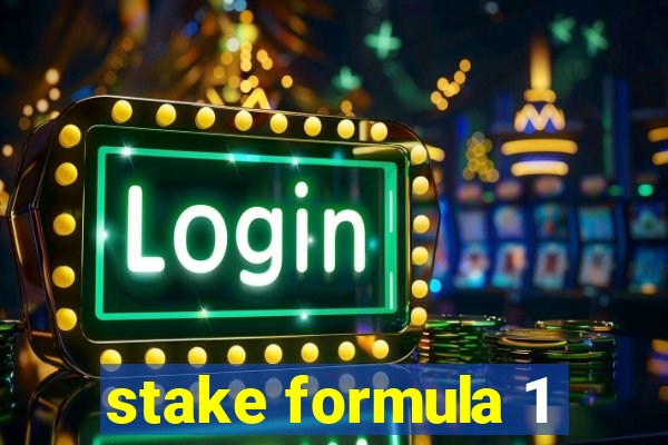 stake formula 1