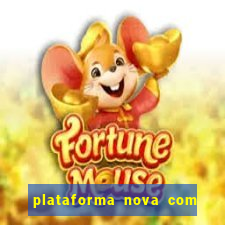 plataforma nova com bonus no cadastro