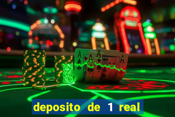 deposito de 1 real fortune tiger