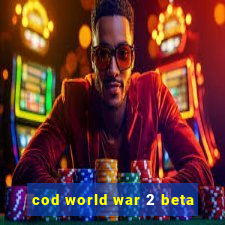 cod world war 2 beta