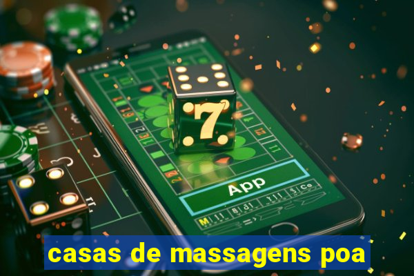 casas de massagens poa