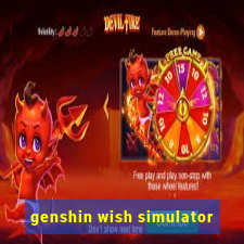 genshin wish simulator