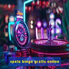 spela bingo gratis online