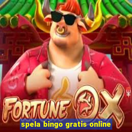 spela bingo gratis online