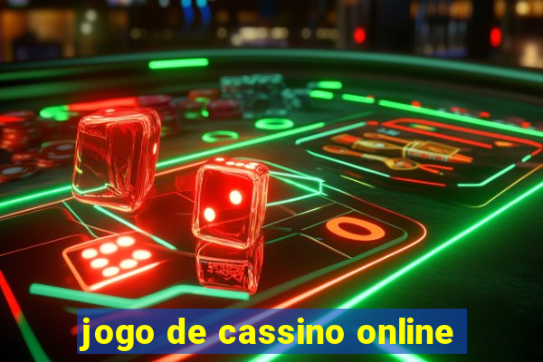 jogo de cassino online