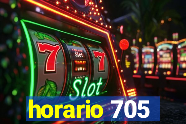 horario 705