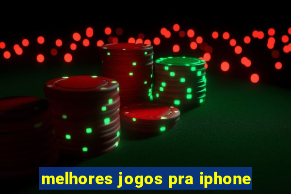 melhores jogos pra iphone