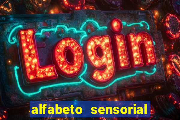 alfabeto sensorial para imprimir