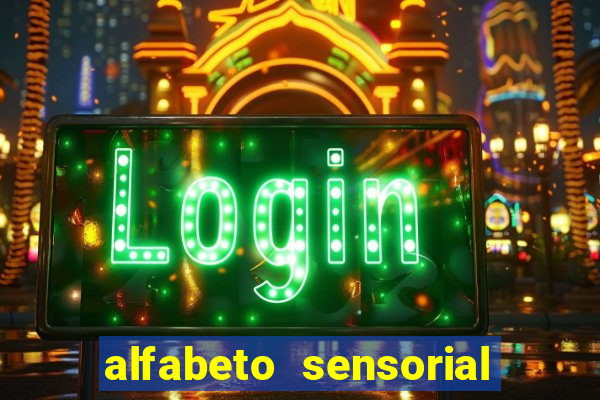 alfabeto sensorial para imprimir