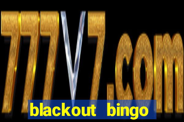 blackout bingo promo code reddit