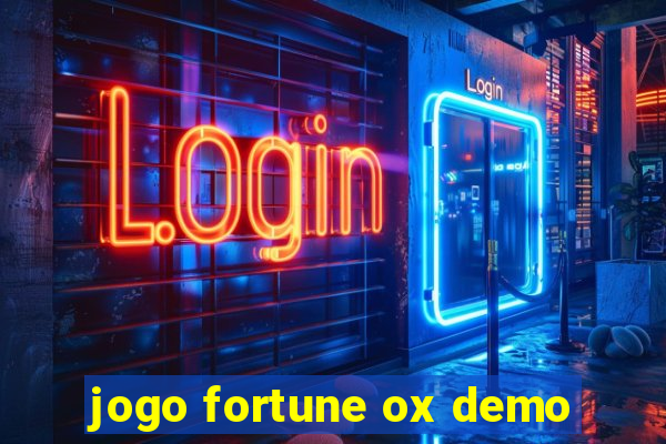 jogo fortune ox demo