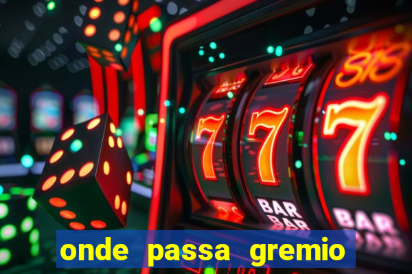 onde passa gremio x operario