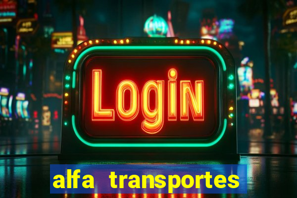 alfa transportes novo hamburgo