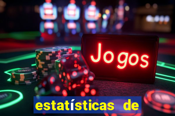 estatísticas de jogo de futebol