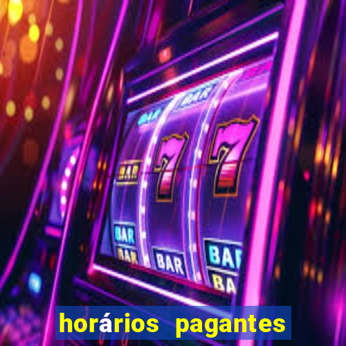 horários pagantes pg soft