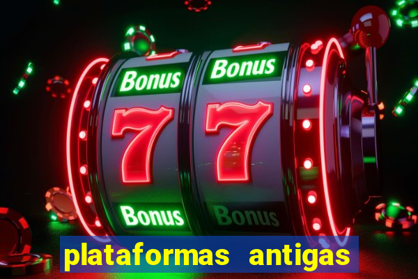 plataformas antigas de jogos