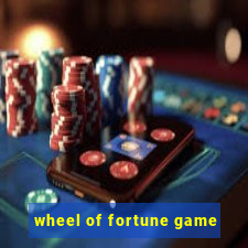 wheel of fortune game