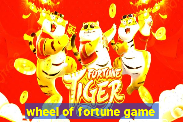 wheel of fortune game