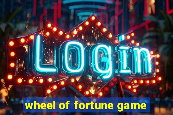 wheel of fortune game