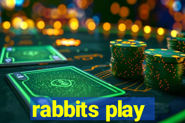 rabbits play