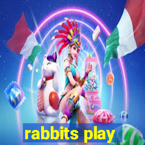 rabbits play