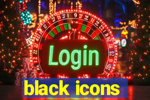 black icons