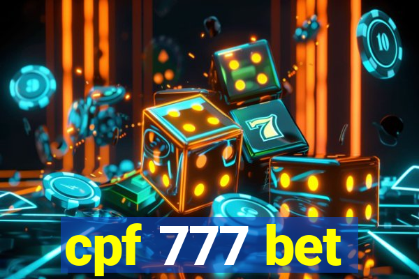 cpf 777 bet