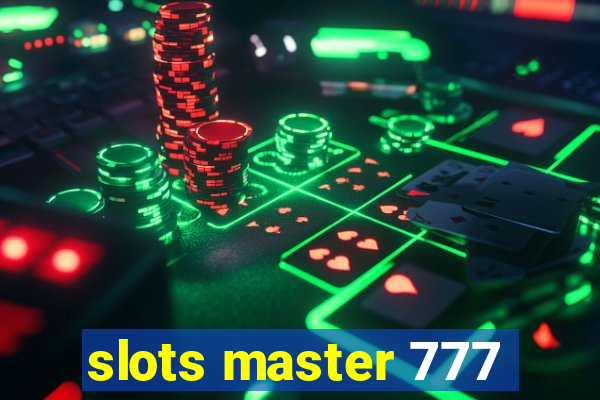 slots master 777